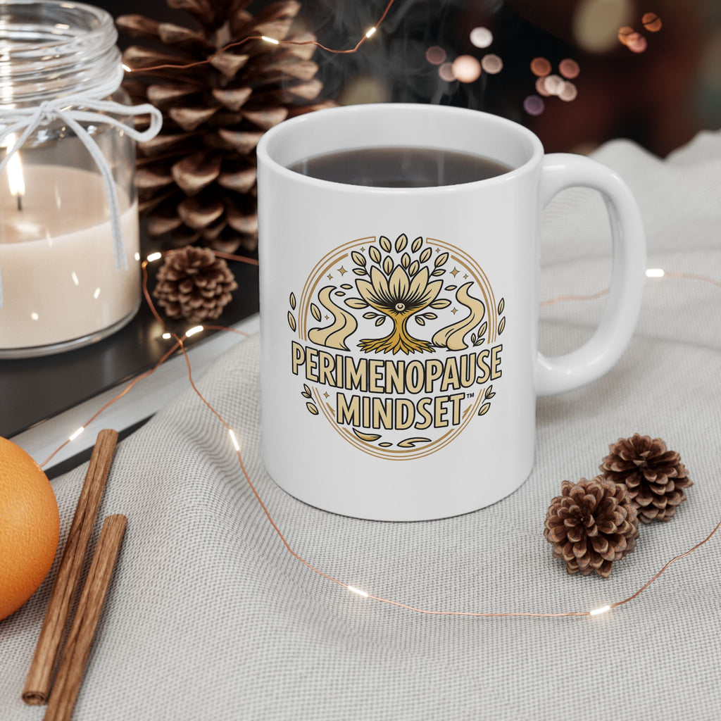 Perimenopause and Beyond™ Ceramic Mug — 11oz & 15oz