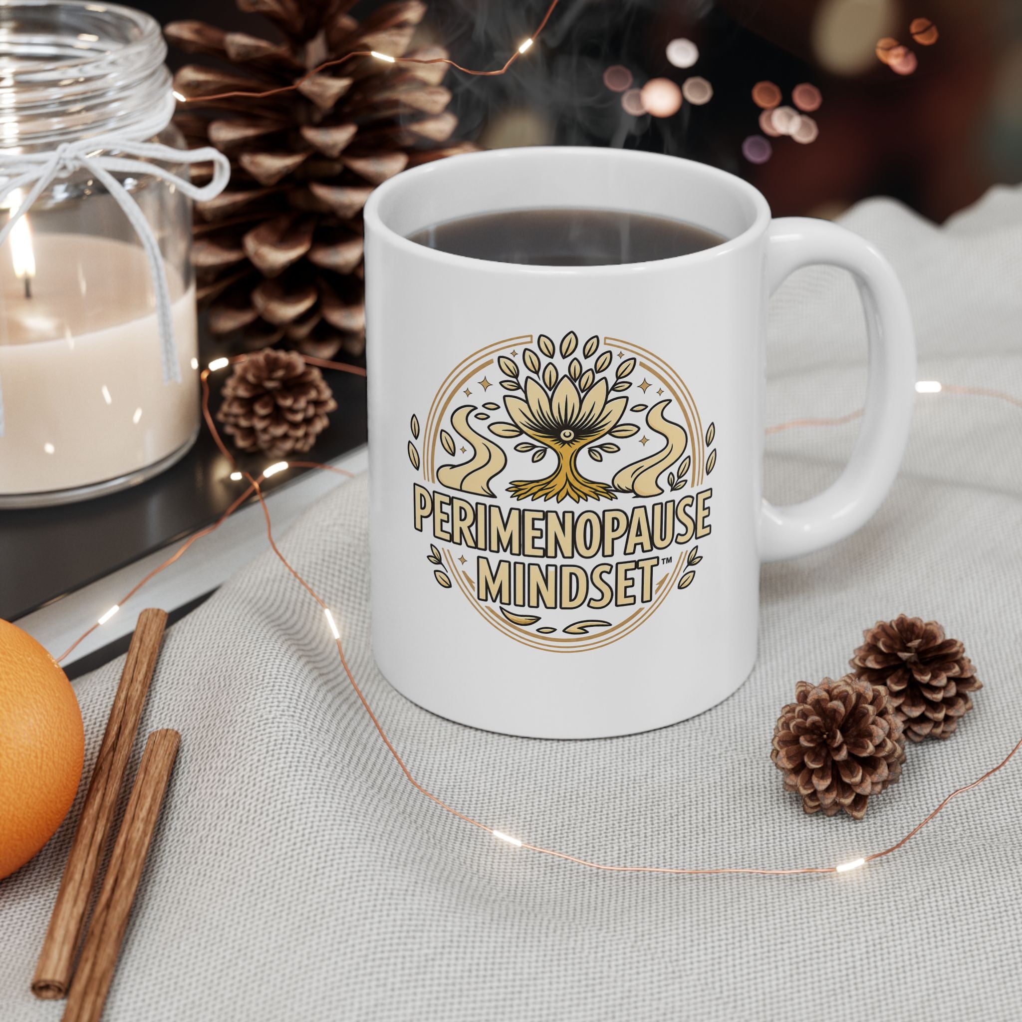 Perimenopause and Beyond™ Ceramic Mug — 11oz & 15oz