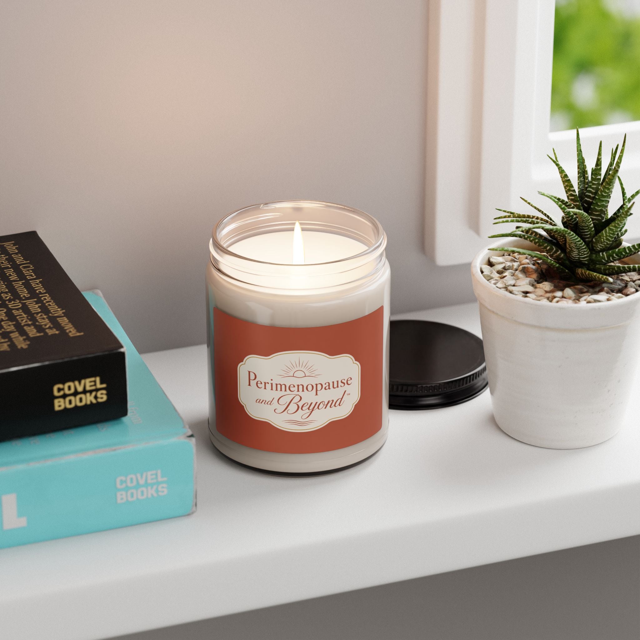 Perimenopause and Beyond™ Soy Candle — 9oz Scented Candle for Menopause Support