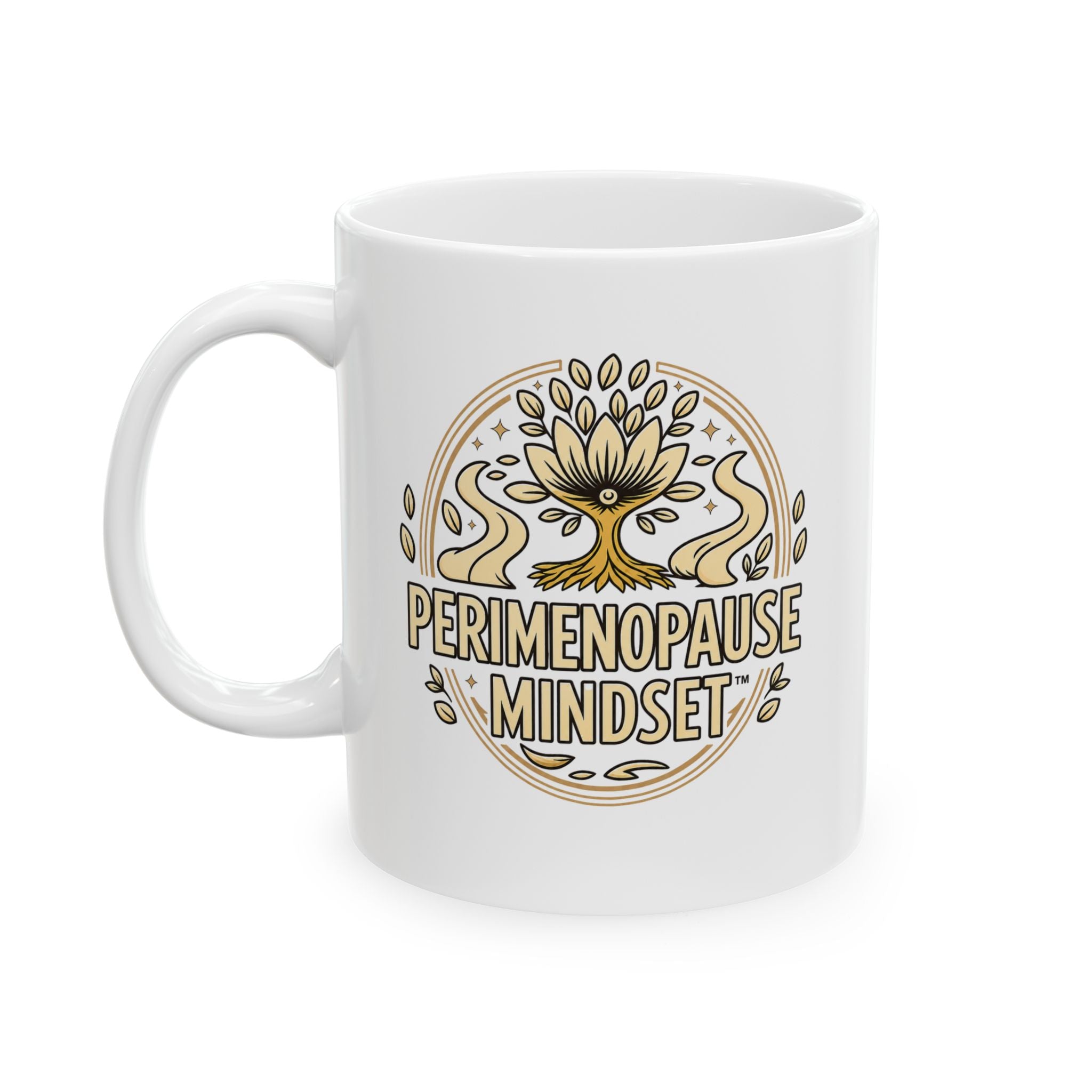 Perimenopause and Beyond™ Ceramic Mug — 11oz & 15oz