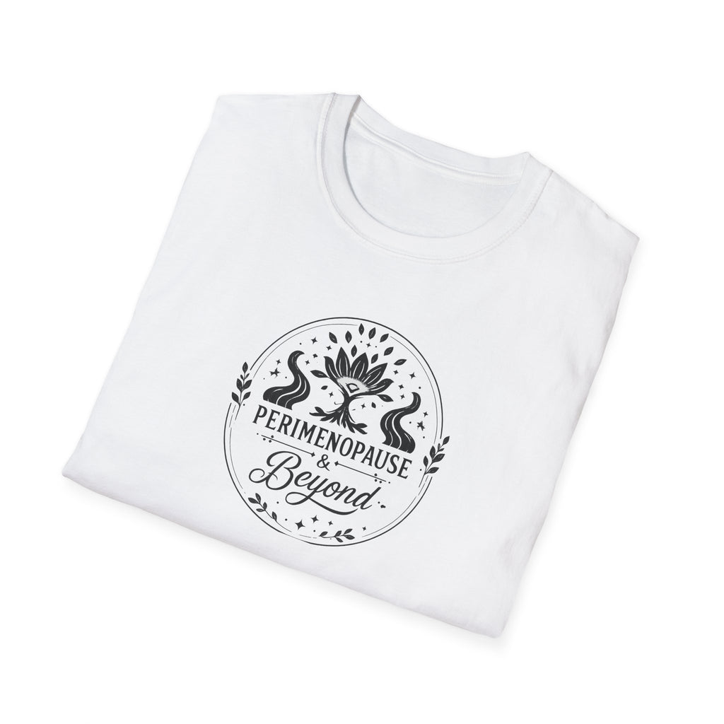 Perimenopause & Beyond™ Official Logo T-Shirt — Supportive Women's Health Tee