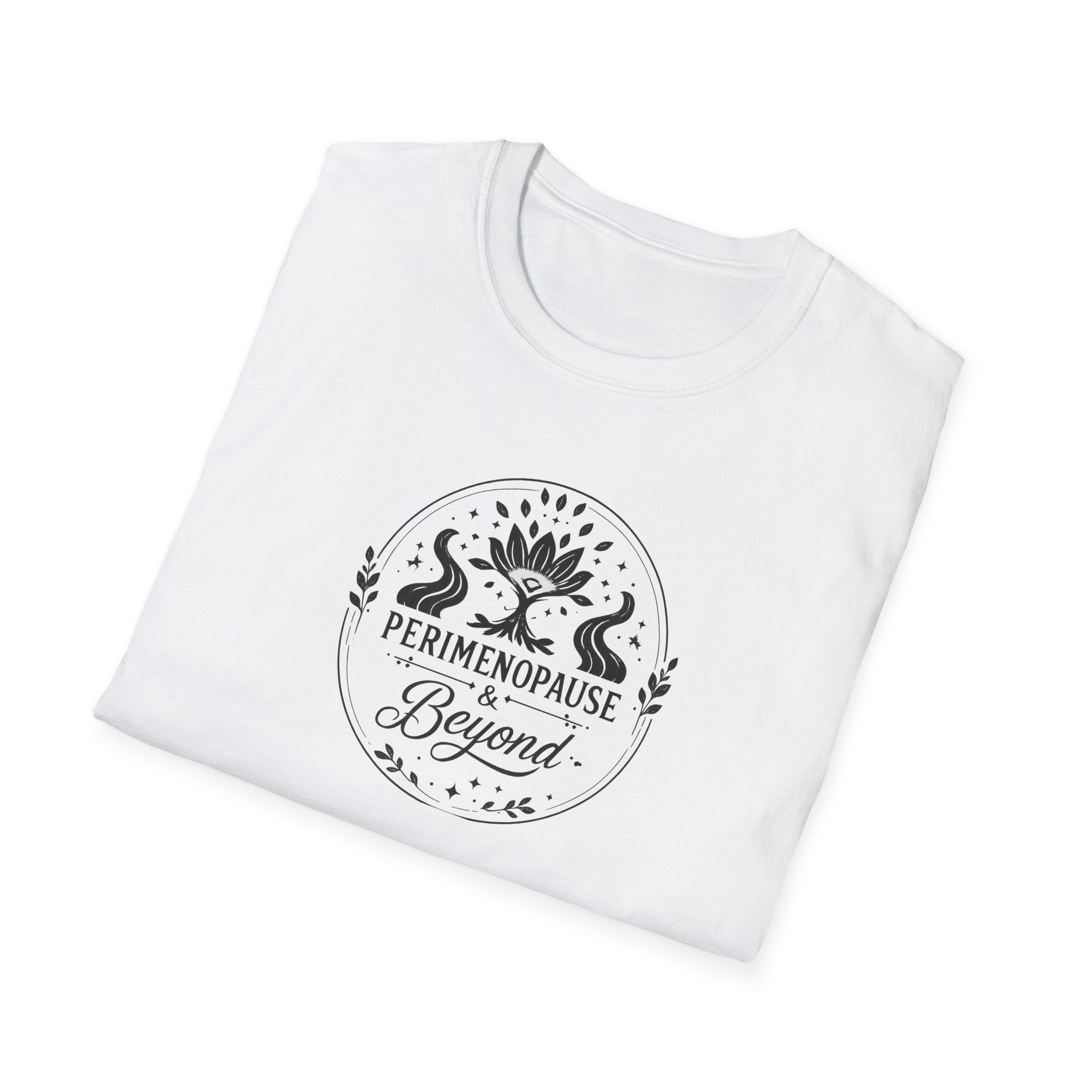 Perimenopause & Beyond™ Official Logo T-Shirt — Supportive Women's Health Tee