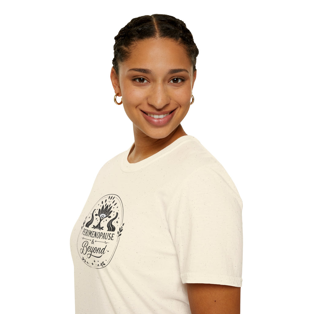 Perimenopause & Beyond™ Official Logo T-Shirt — Supportive Women's Health Tee