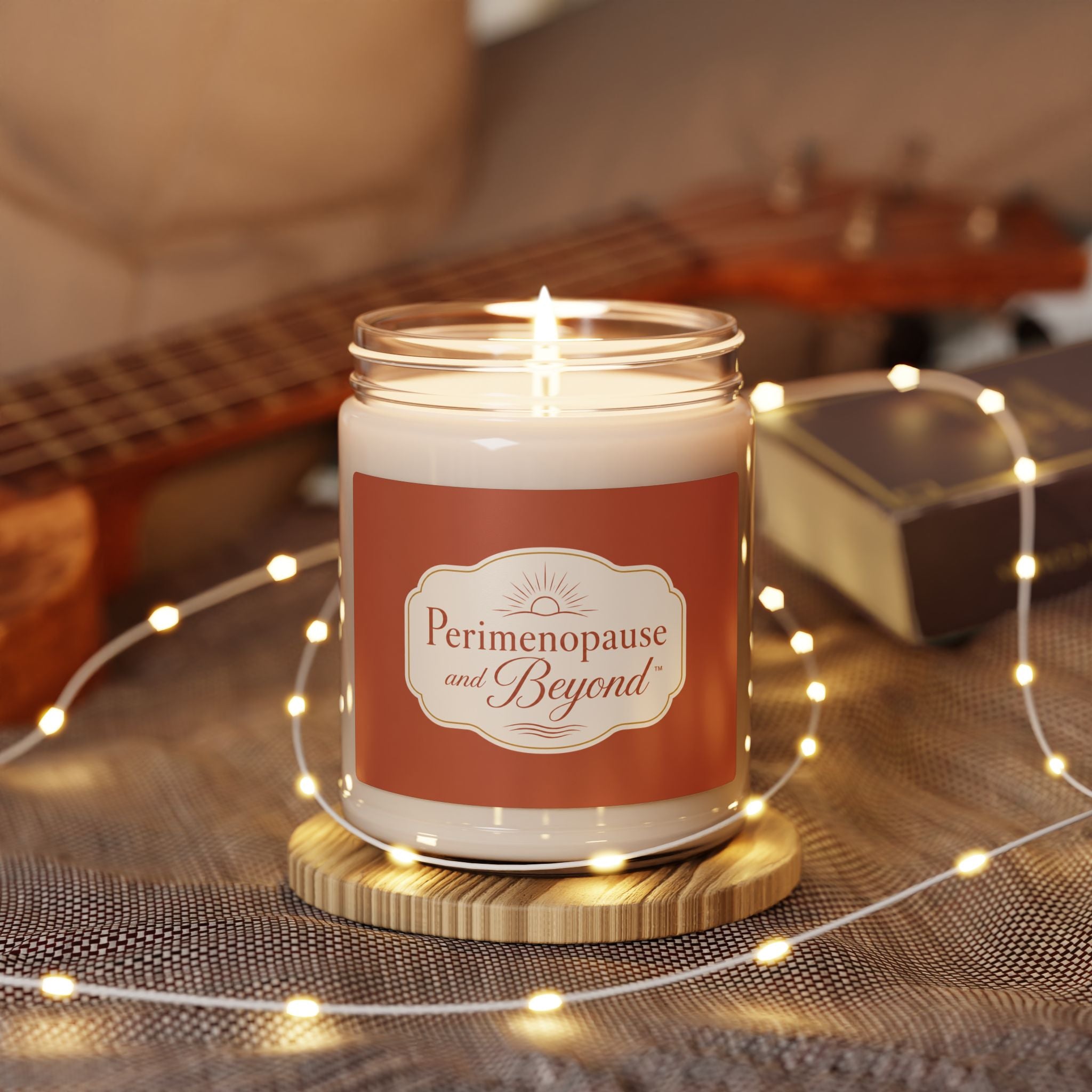 Perimenopause and Beyond™ Soy Candle — 9oz Scented Candle for Menopause Support